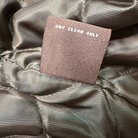 MICHAEL Michael Kors Military Style Button Front Wool Blend Coat - Picture 9 of 9